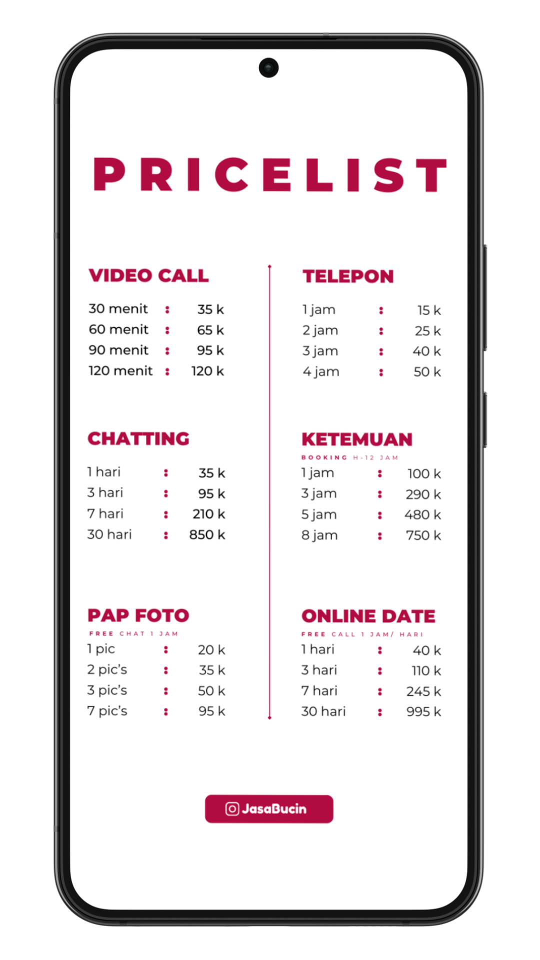 Cara kerja Ruang Berdua